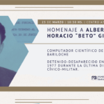 A 50 años del golpe, homenaje a Alberto “Beto” Giusti, trabajador de Fundación Bariloche detenido-desaparecido, y reparación del legajo de Graciela Alemán